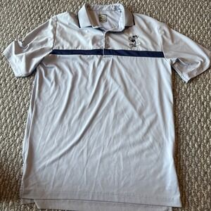 Callaway Opti Dri Polo Crumpin Fox‎ Golf Club Shirt Men Small Blue